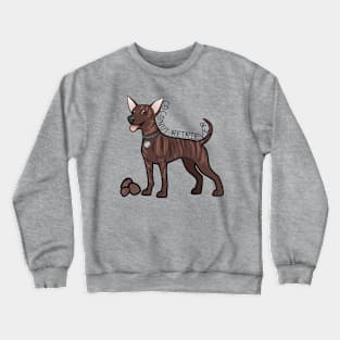 Coconut Retriever (brindle) Crewneck Sweatshirt